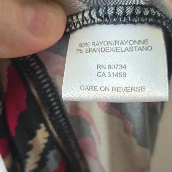 Stylish Women's Multicolor Dress BCBG - Picture 9 of 9